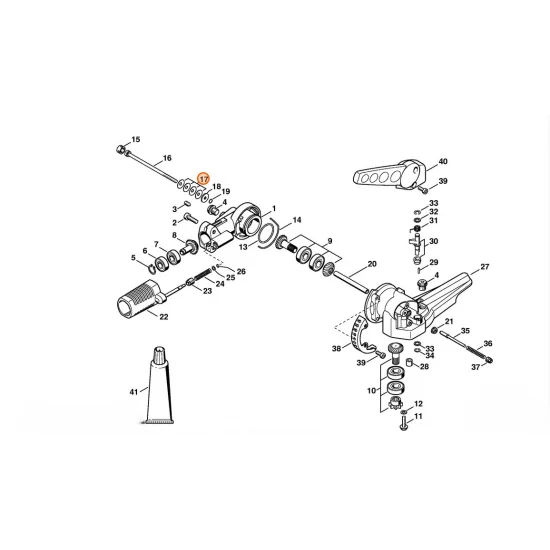 STIHL  Sprężyna talerzowa 9485 648 0362